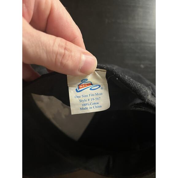 Danny Brown’s Paint & Body Shop Huntsville TX Hat Black Embroidered Strapback - Picture 3 of 4